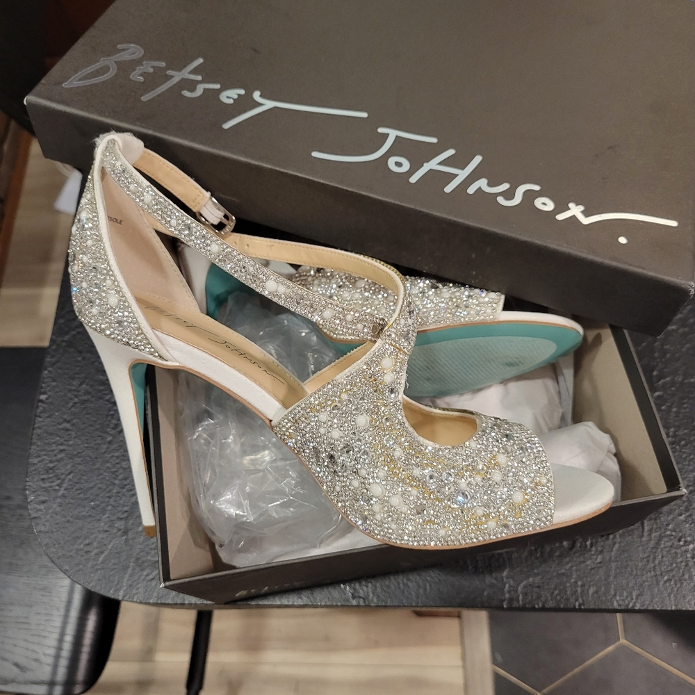 Betsey Johnson Bridal Heels